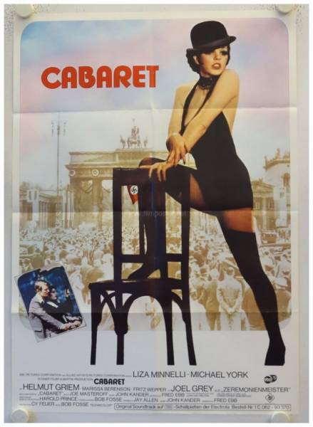 Cabaret originales deutsches Filmplakat